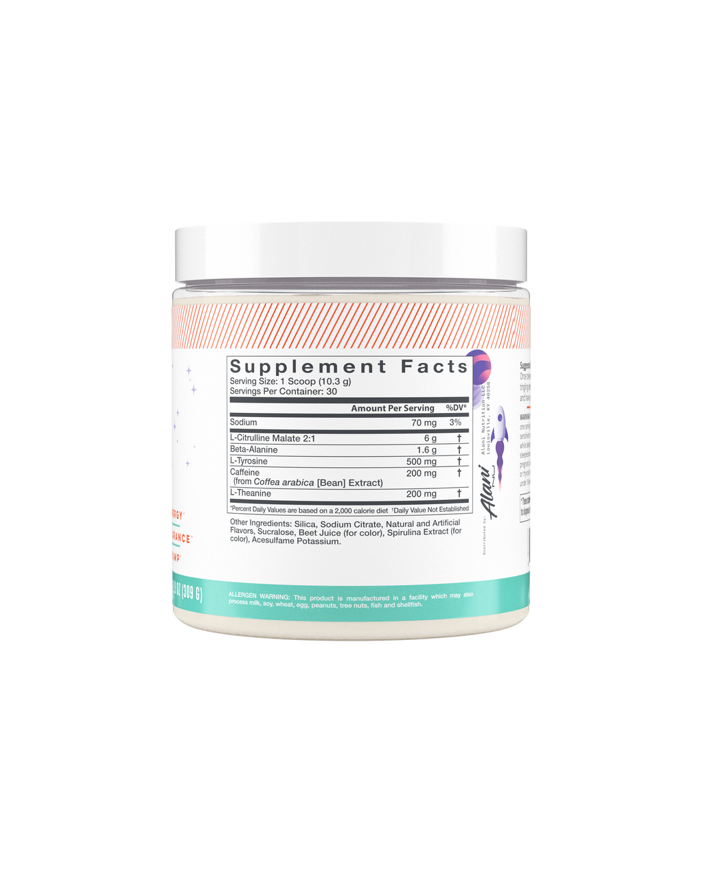 Alani Nu Pre-Workout - Galaxy Lemonade B0 - image 3