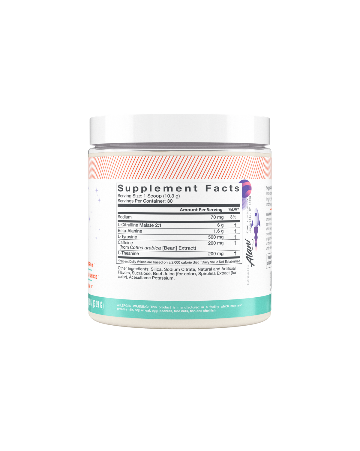 Alani Nu Pre-Workout - Galaxy Lemonade B0 - image 3