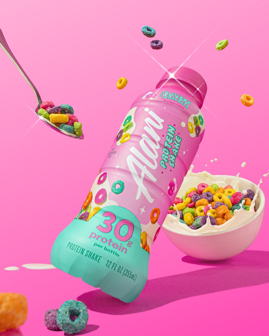 Alani Nu 30g protein shake - fruity cereal O6 - image 4