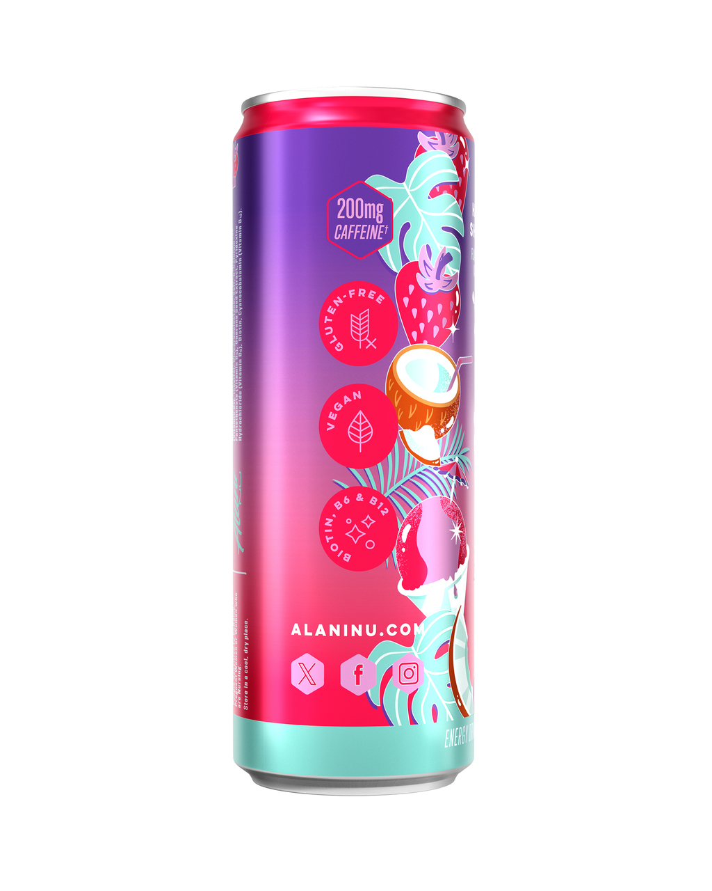 Alani Nu Energy Drink - Hawaiian Shaved Ice T6 - image 2