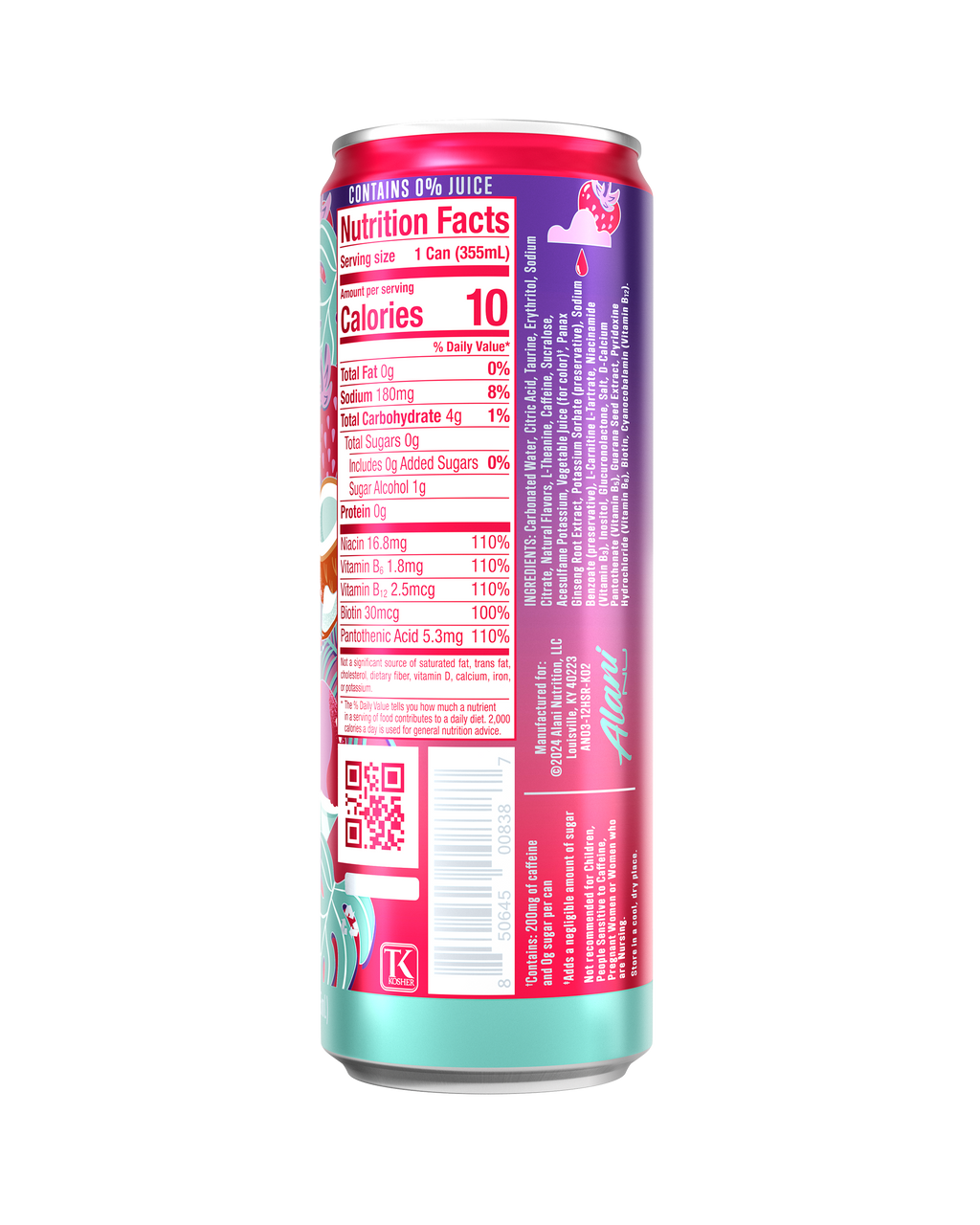 Alani Nu Energy Drink - Hawaiian Shaved Ice T6 - image 3