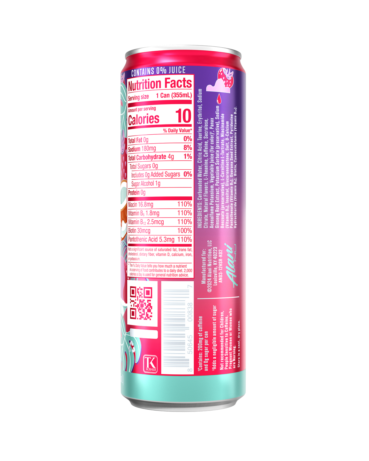 Alani Nu Energy Drink - Hawaiian Shaved Ice T6 - image 3