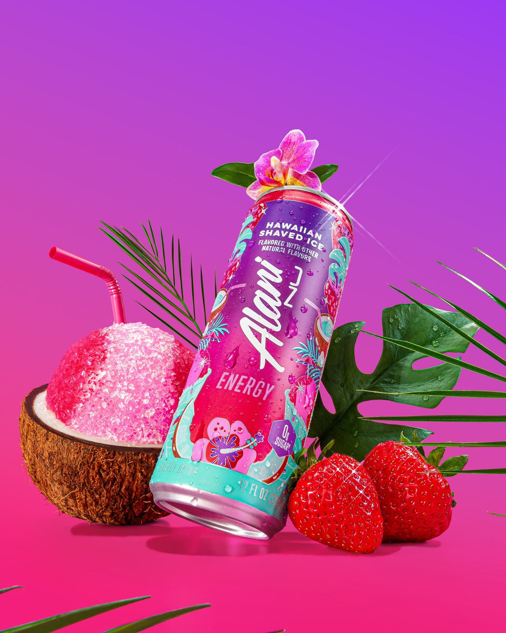 Alani Nu Energy Drink - Hawaiian Shaved Ice T6 - image 4