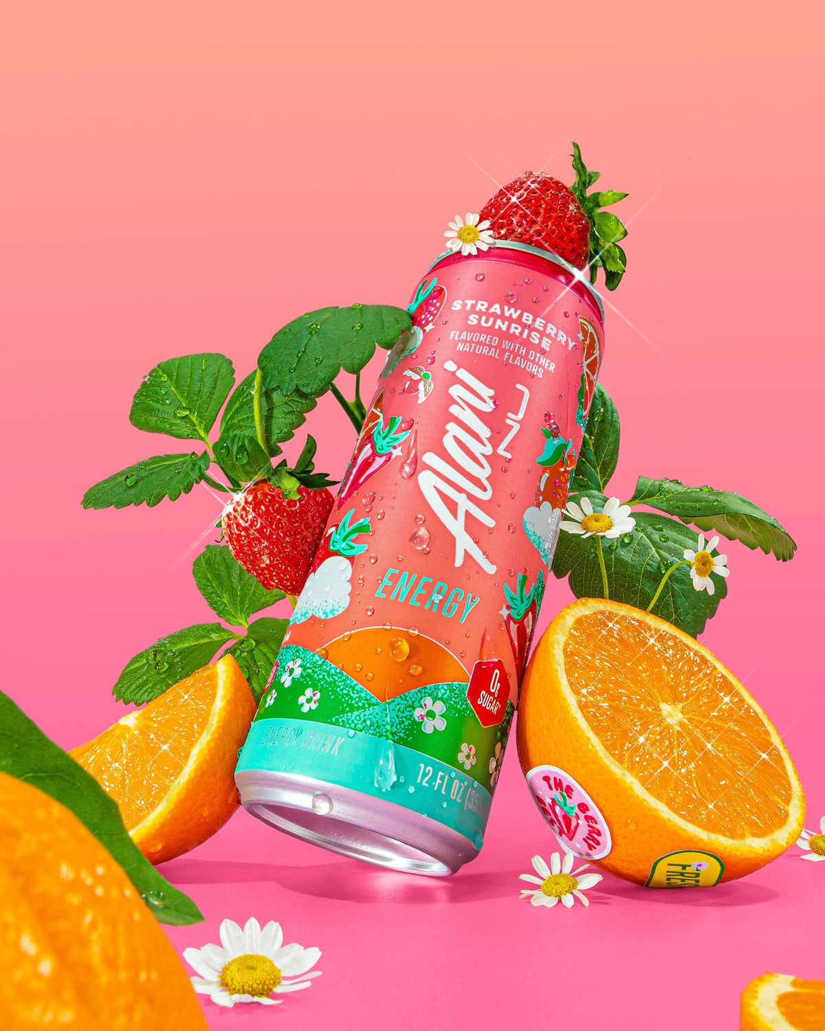 Alani Nu Energy Drink - Strawberry Sunrise N5 - image 4