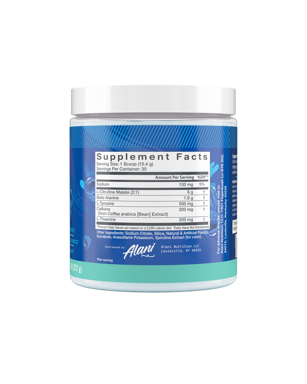 Alani Nu Pre-Workout - Breezeberry K2 - image 2