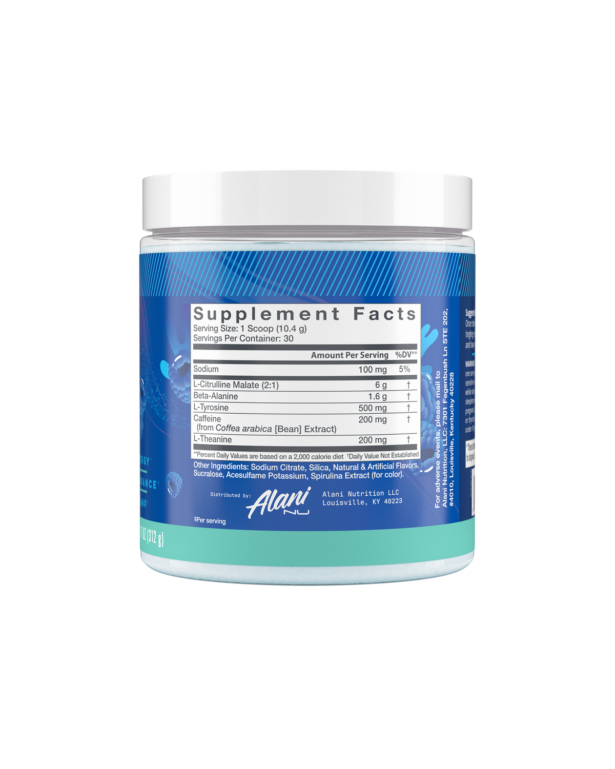 Alani Nu Pre-Workout - Breezeberry K2 - image 2