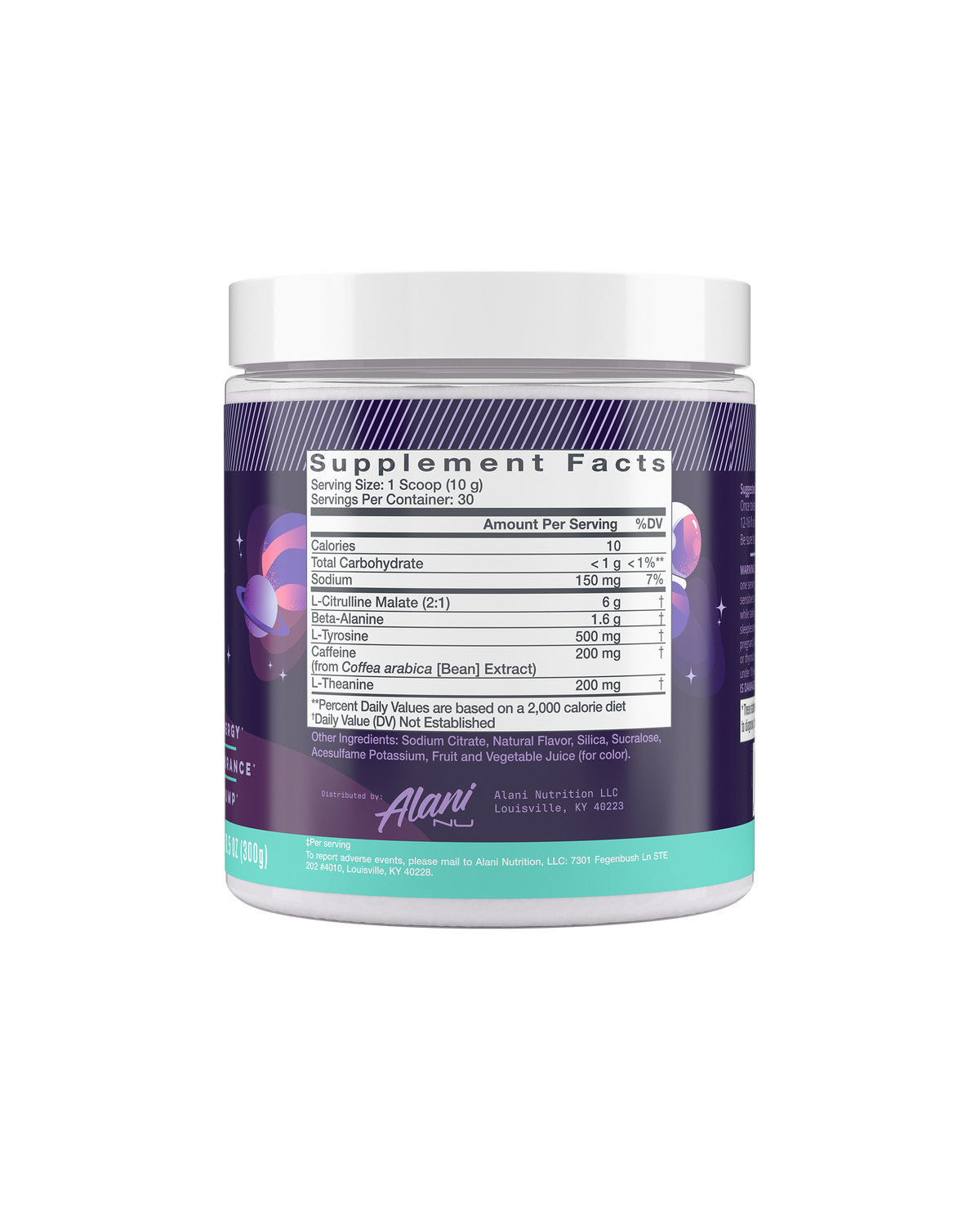 Alani Nu Pre-Workout - Cosmic Stardust Z2 - image 2