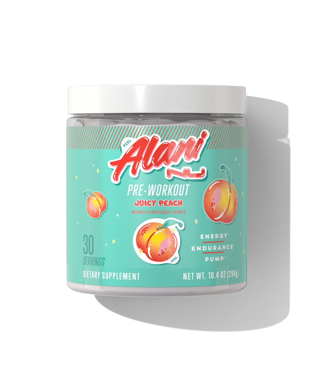 Alani Nu Pre-Workout - Juicy Peach B1 - image 1