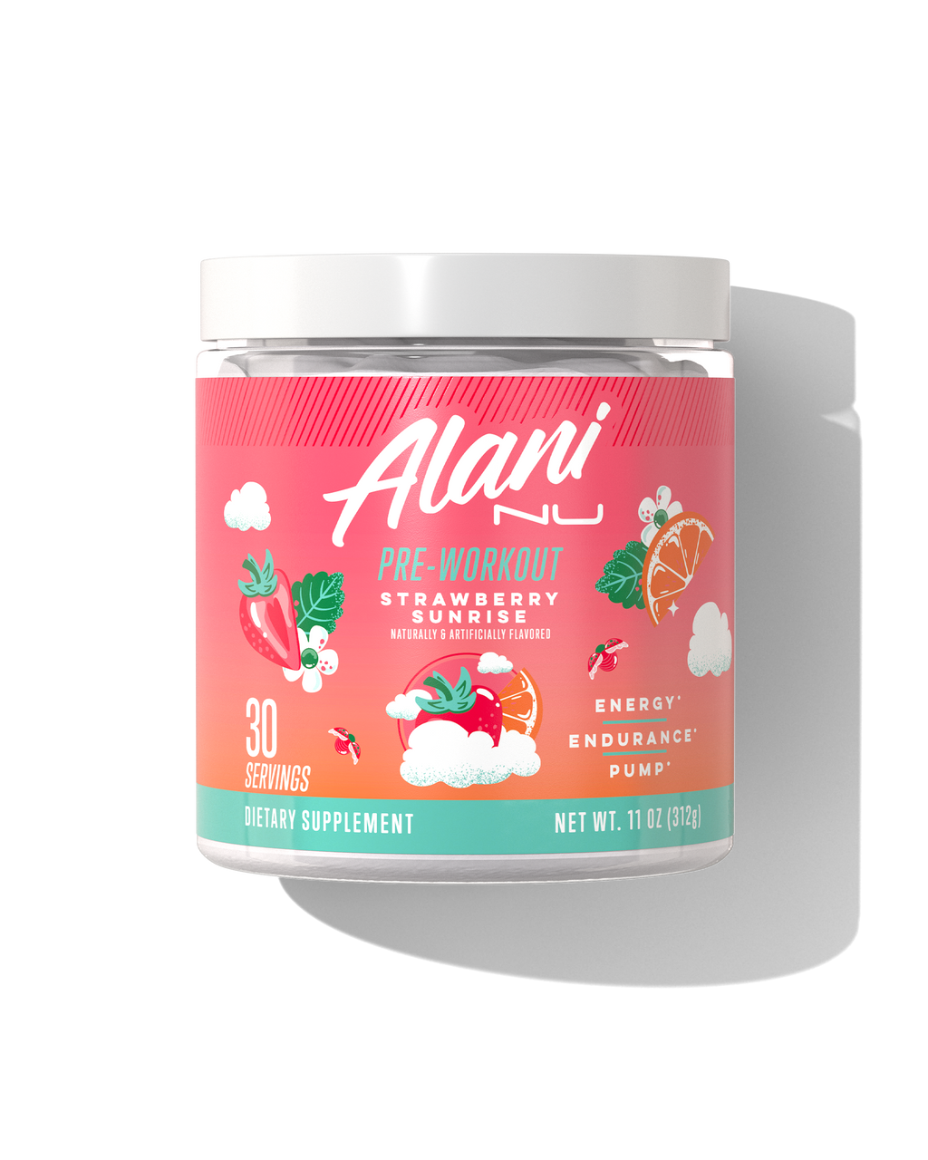Alani Nu Pre-Workout - Strawberry Sunrise S1 - image 1