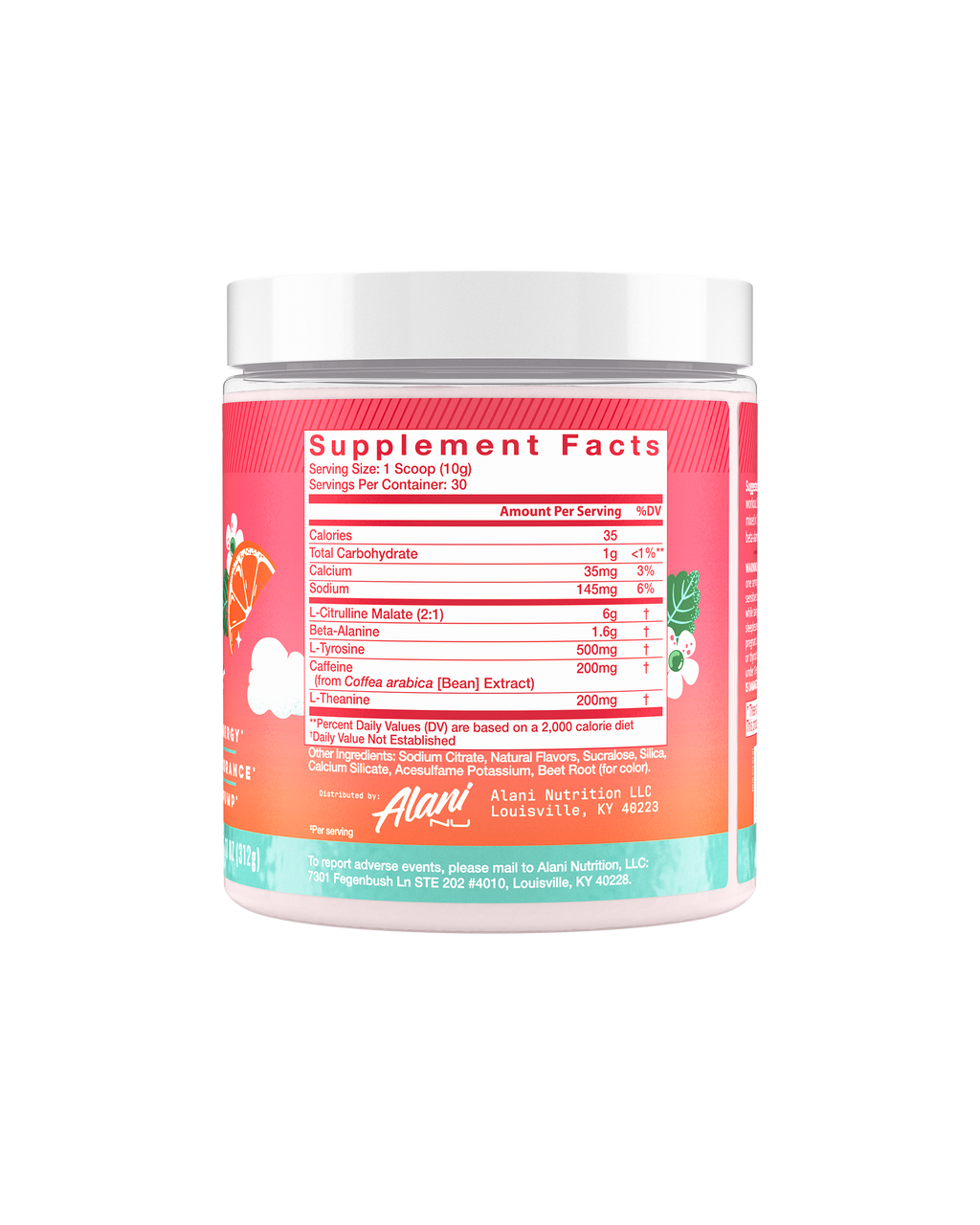 Alani Nu Pre-Workout - Strawberry Sunrise S1 - image 2