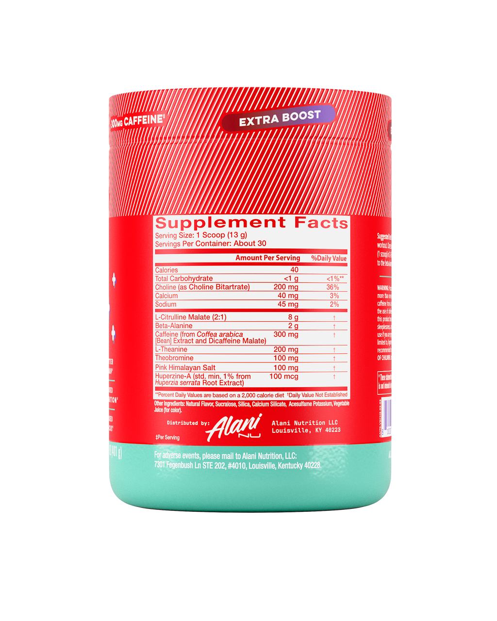 Alani Nu Pre-Workout+ - Cherry Slush K1 - image 2