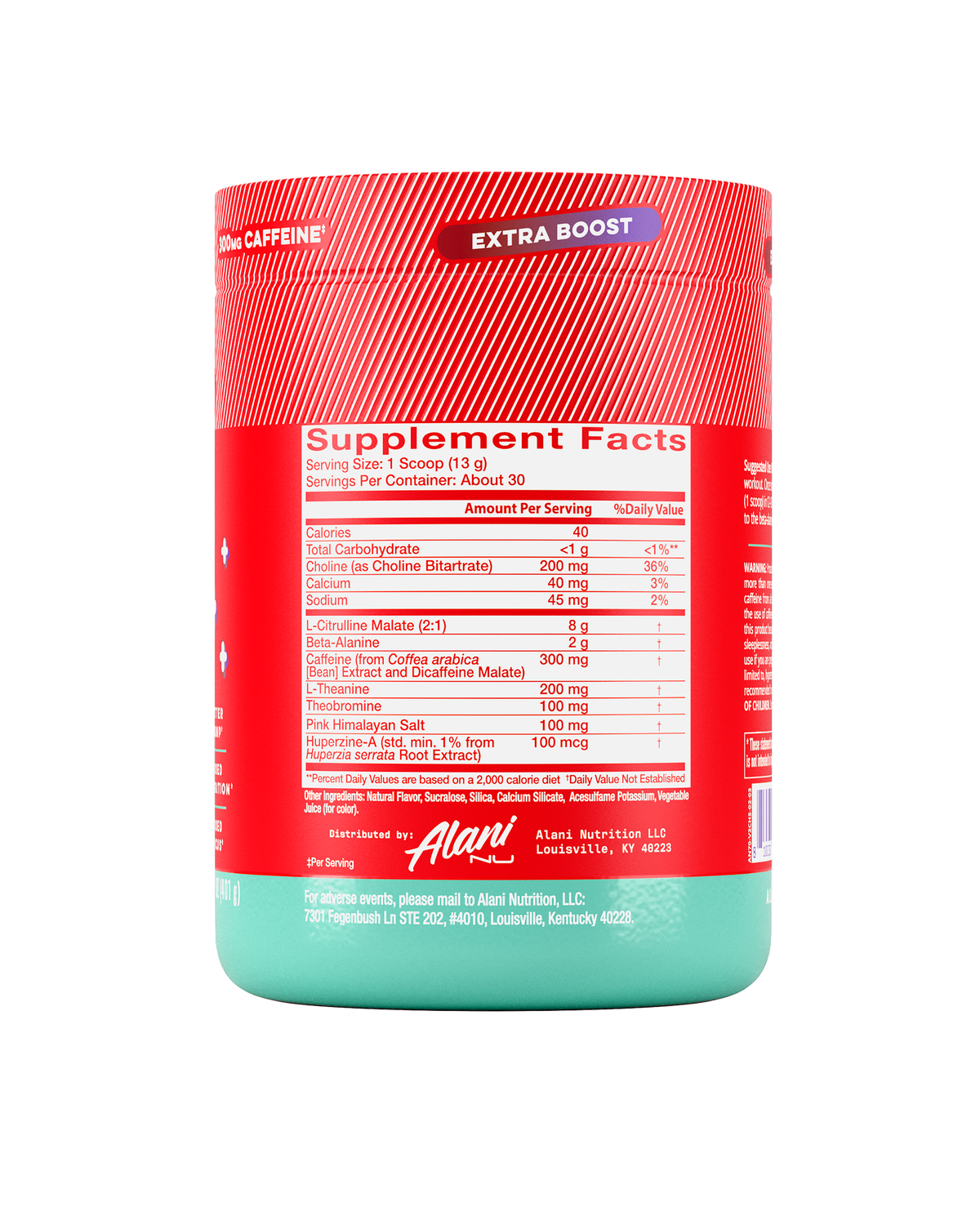 Alani Nu Pre-Workout+ - Cherry Slush K1 - image 2
