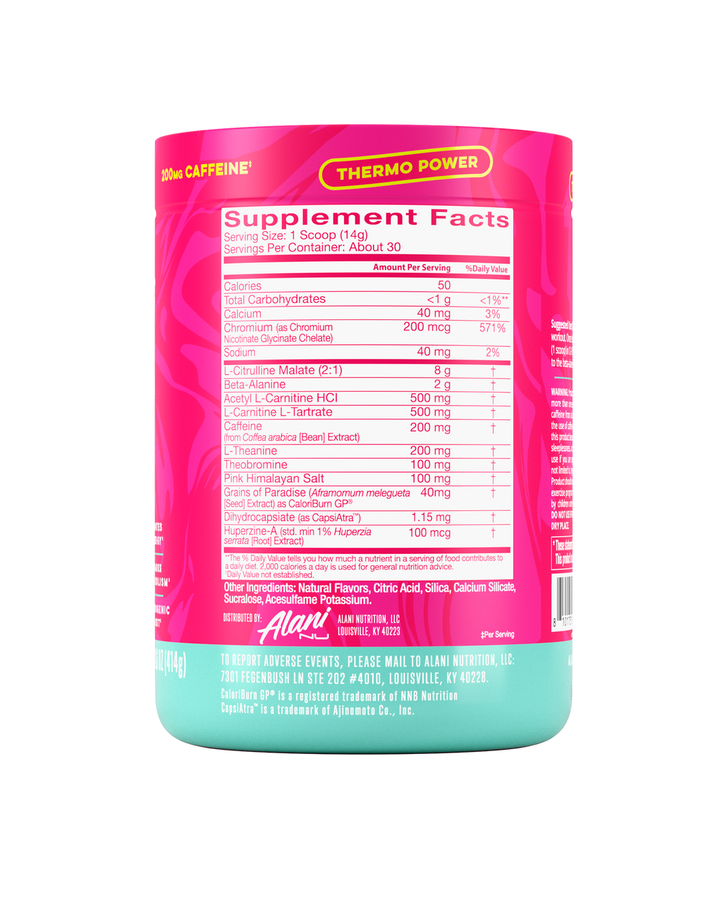 Alani Nu Pre-Workout+ Burn - Dragon Fruit Rush U7 - image 2