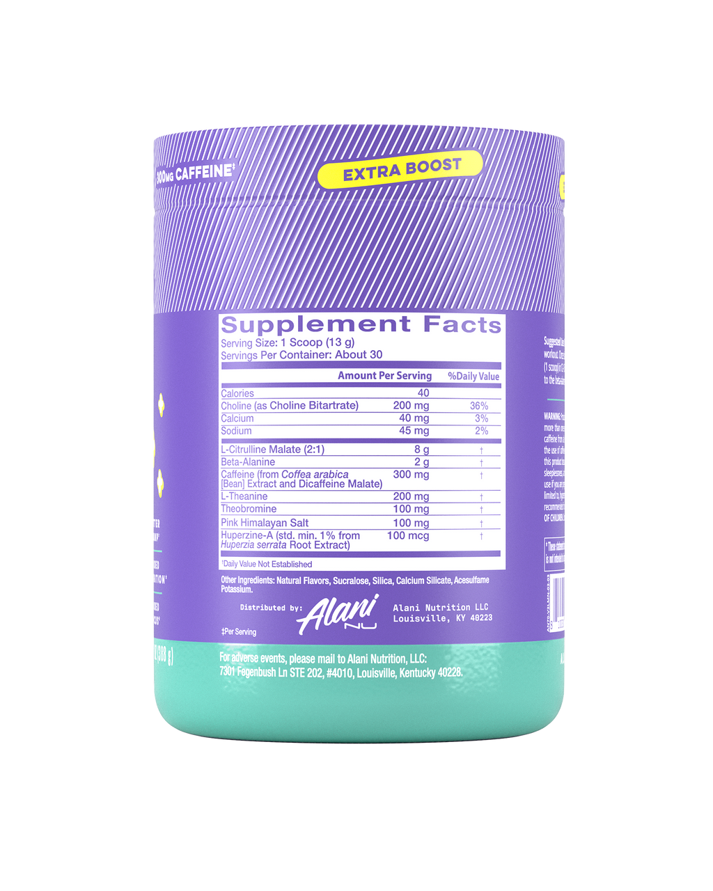 Alani Nu Pre-Workout+ - Frozen Lemonade A7 - image 2