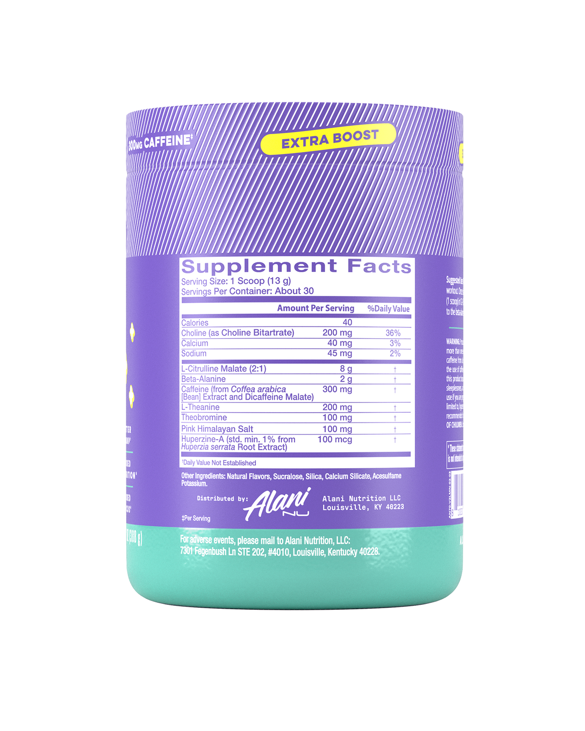 Alani Nu Pre-Workout+ - Frozen Lemonade A7 - image 2