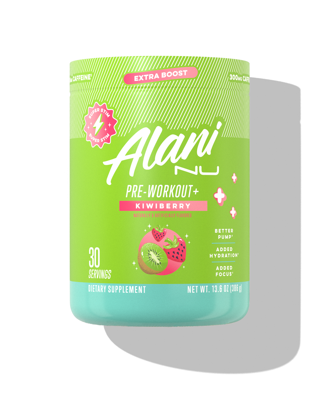 Alani Nu Pre-Workout+ - Kiwiberry V9 - image 1