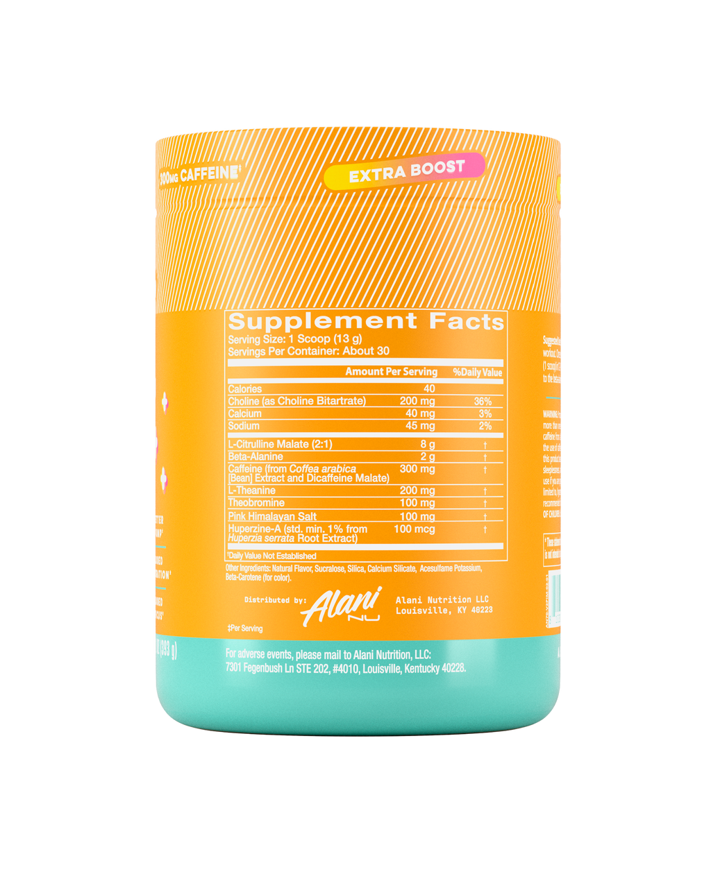 Alani Nu Pre-Workout+ - Paradise Swirl H3 - image 2