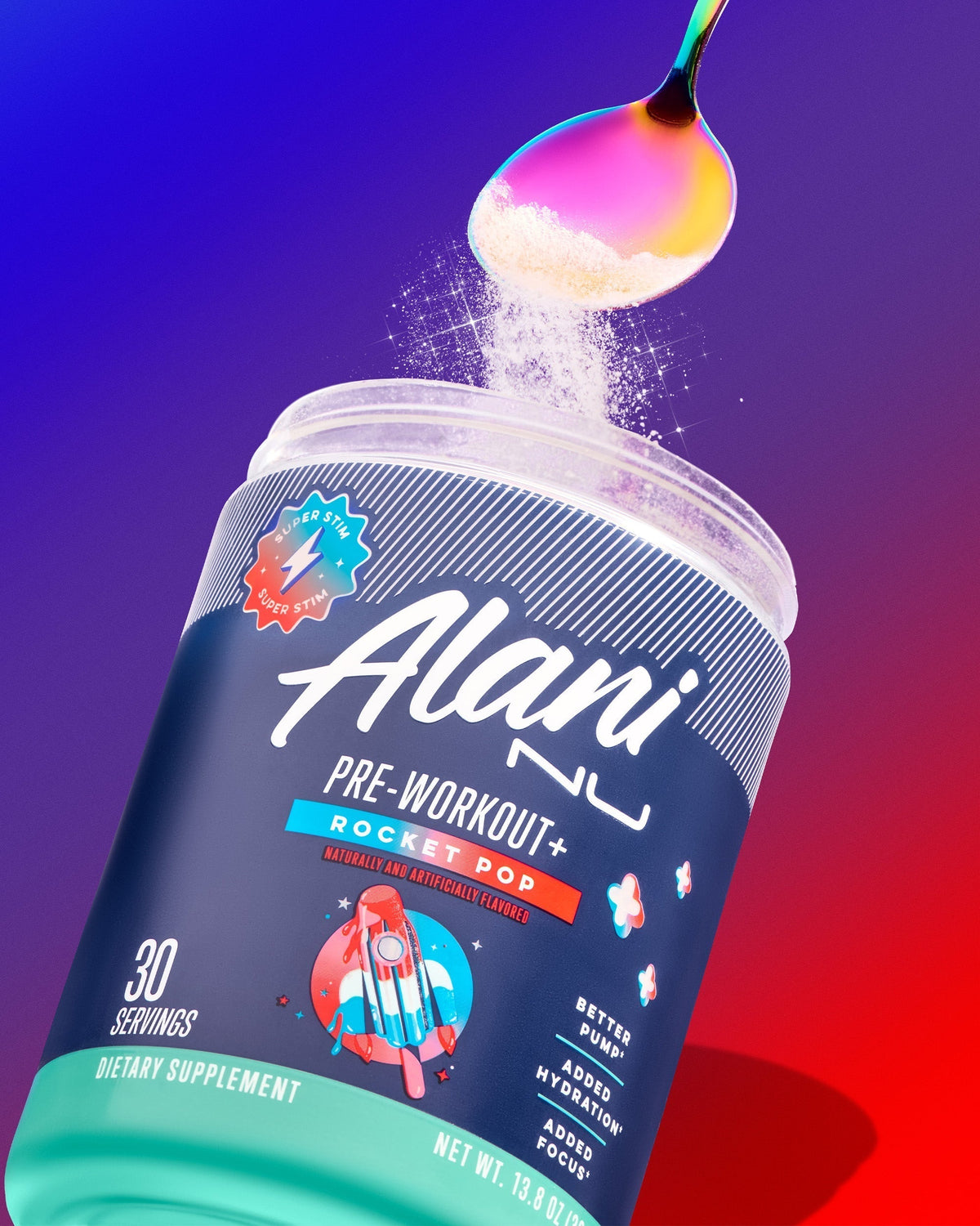 Alani Nu Pre-Workout+ - Rocket Pop K2 - image 5