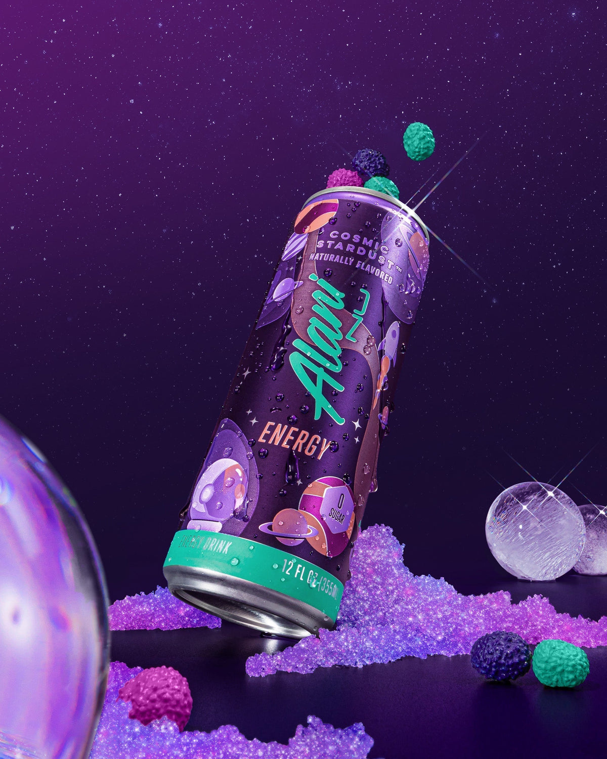 Alani Nu Energy Drink & Pre-Workout - Cosmic Stardust D5 - image 4
