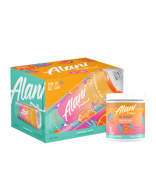 Alani Nu Energy Drink & Pre-Workout - Orange Kiss J2 - image 1