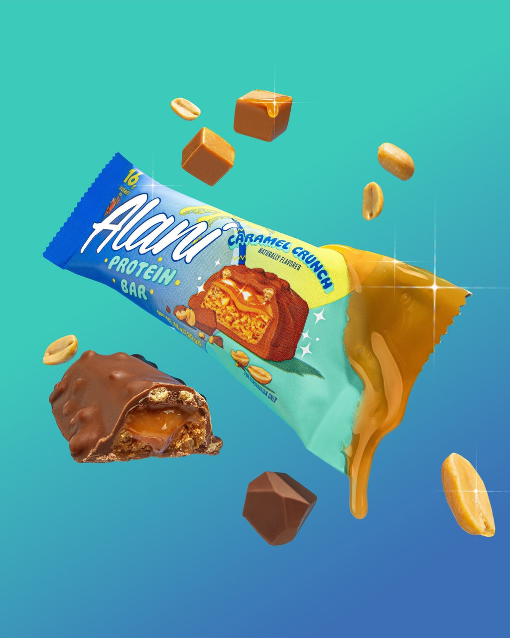 Alani Nu Protein Bar - Caramel Crunch T7 - image 5