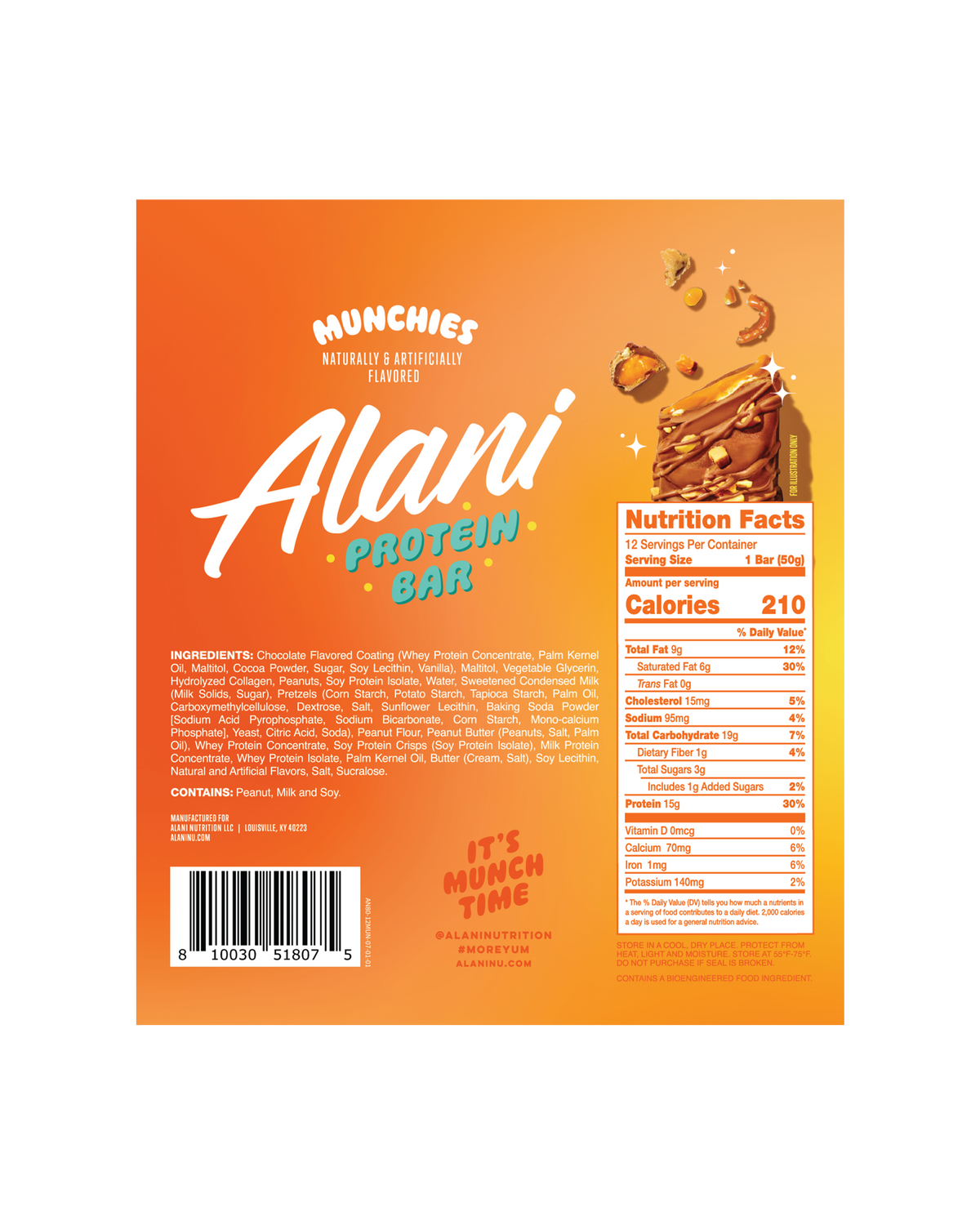 Alani Nu Protein Bar - Munchies L5 - image 3
