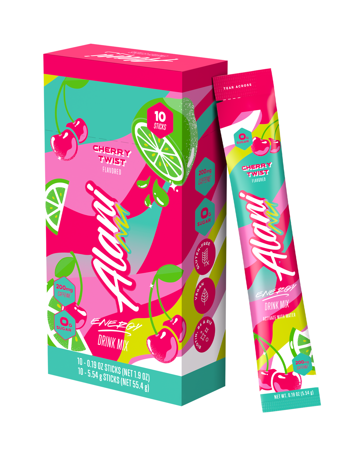 Alani Nu Energy Sticks - Cherry Twist J0 - image 2