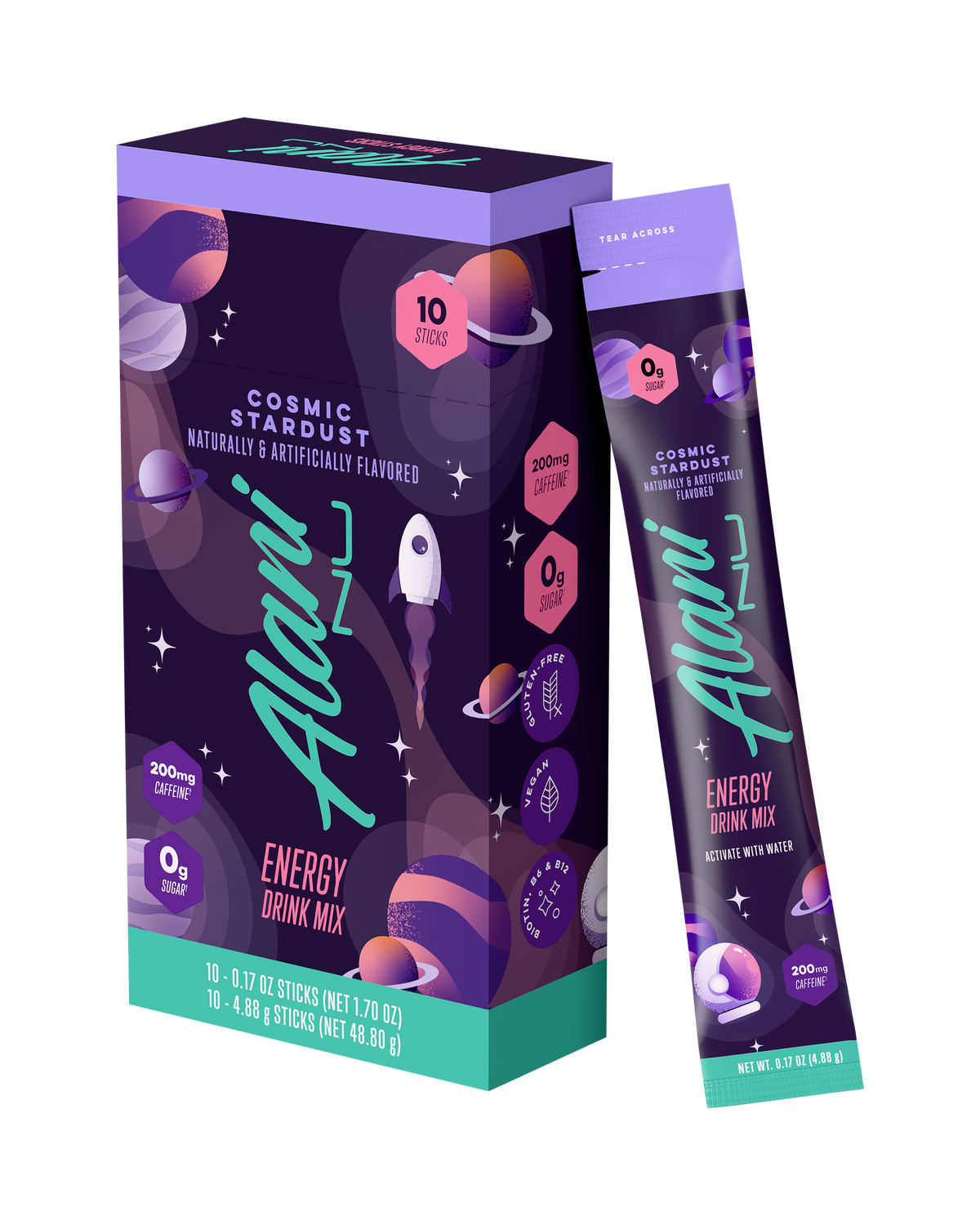 Alani Nu Energy Sticks - Cosmic Stardust F4 - image 2