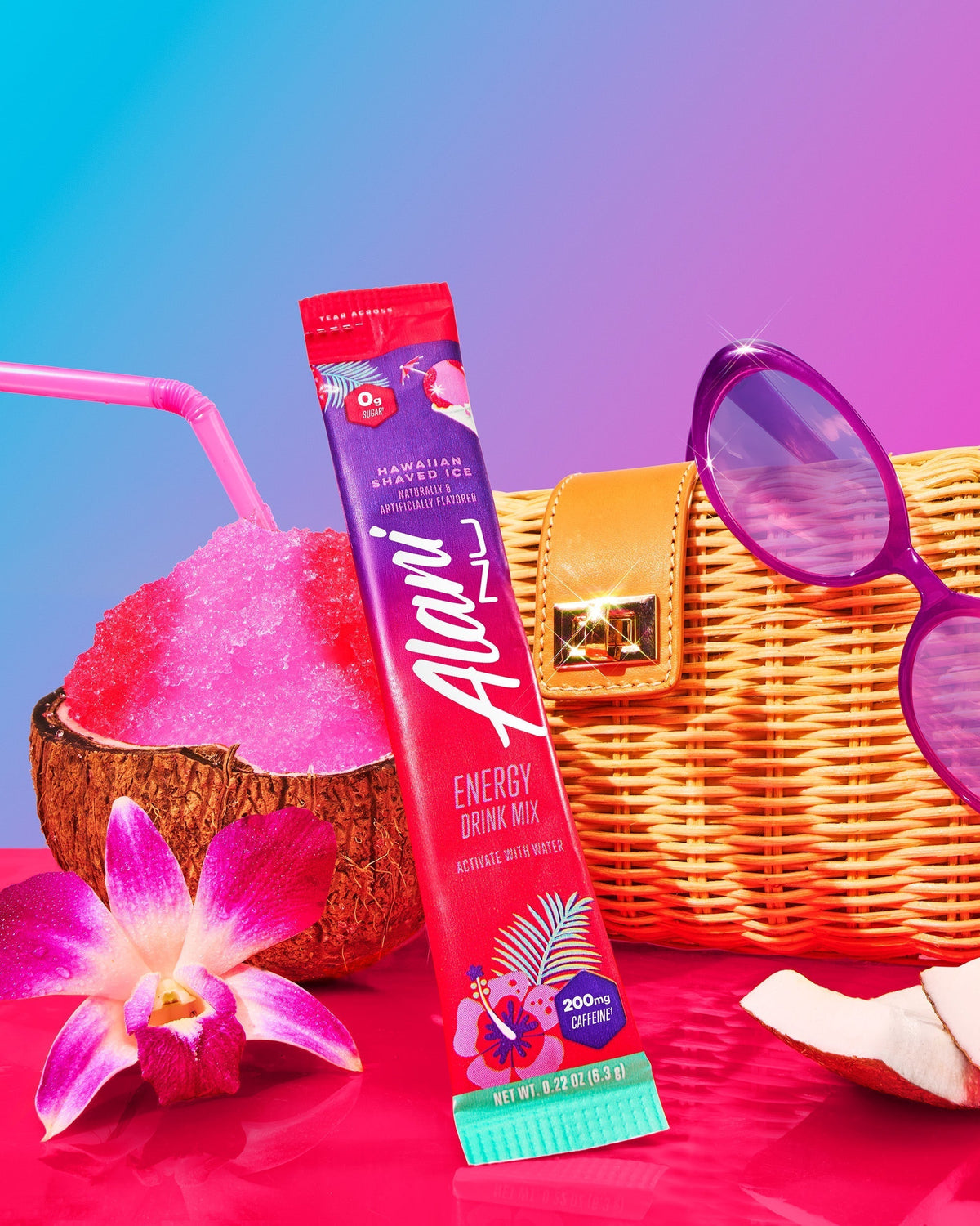Alani Nu Energy Sticks - Hawaiian Shaved Ice H9 - image 4