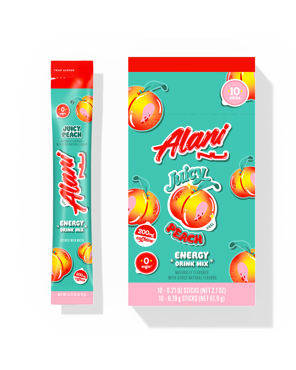 Alani Nu Energy Sticks - Juicy Peach S9 - image 1