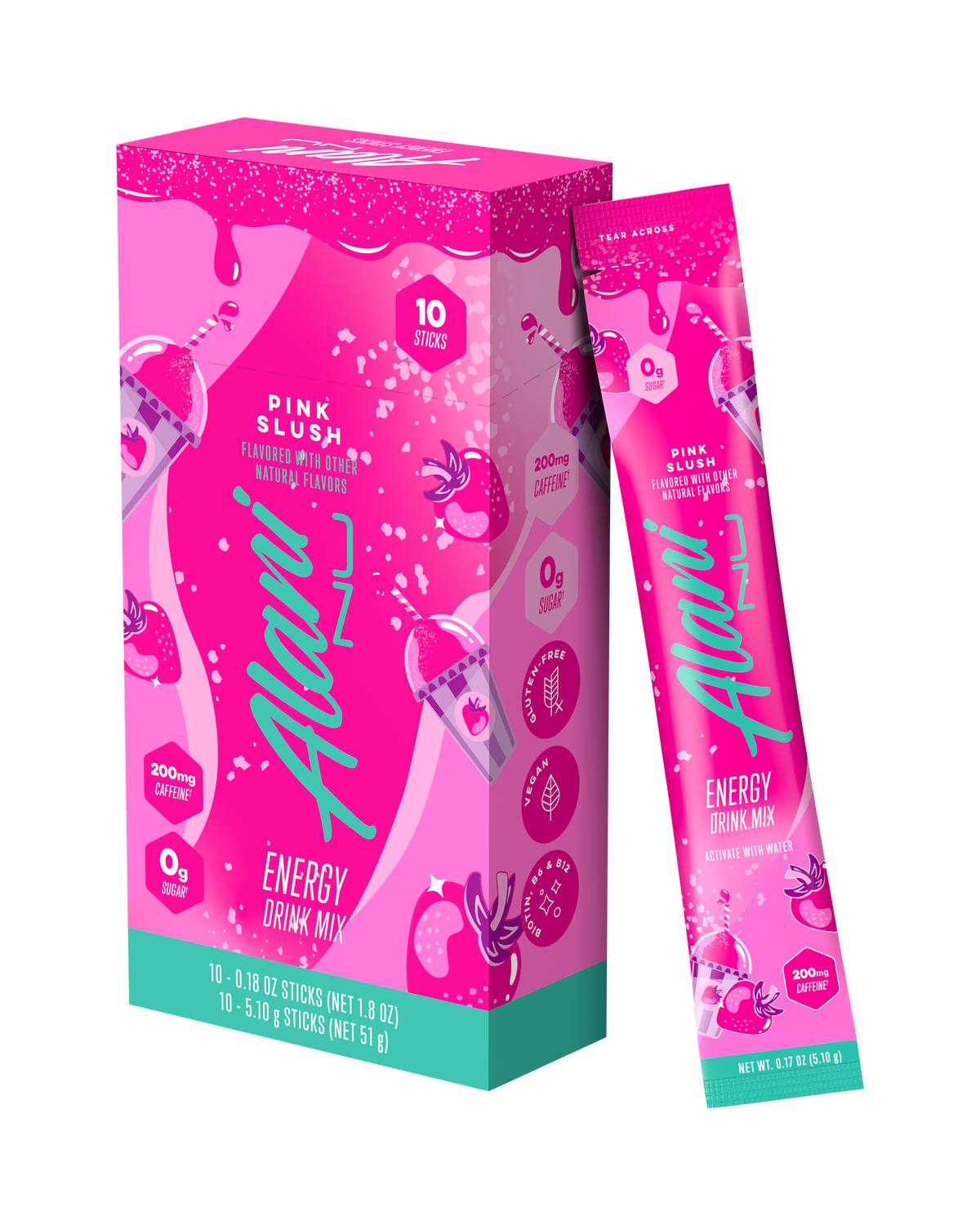 Alani Nu Energy Sticks - Pink Slush B6 - image 2