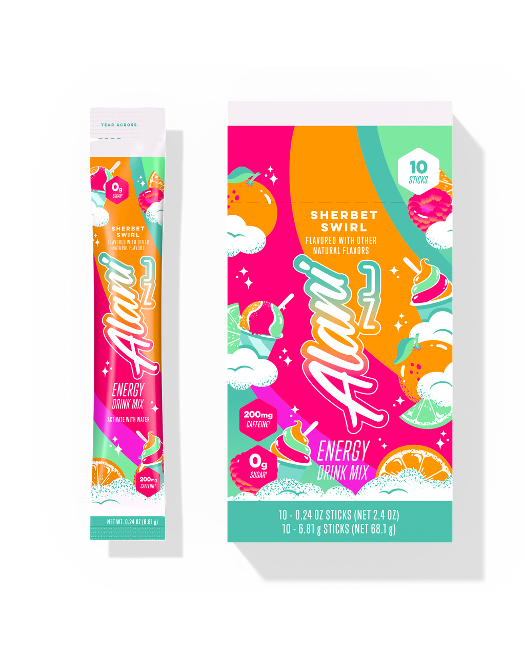 Alani Nu Energy Sticks - Sherbet Swirl A0 - image 1