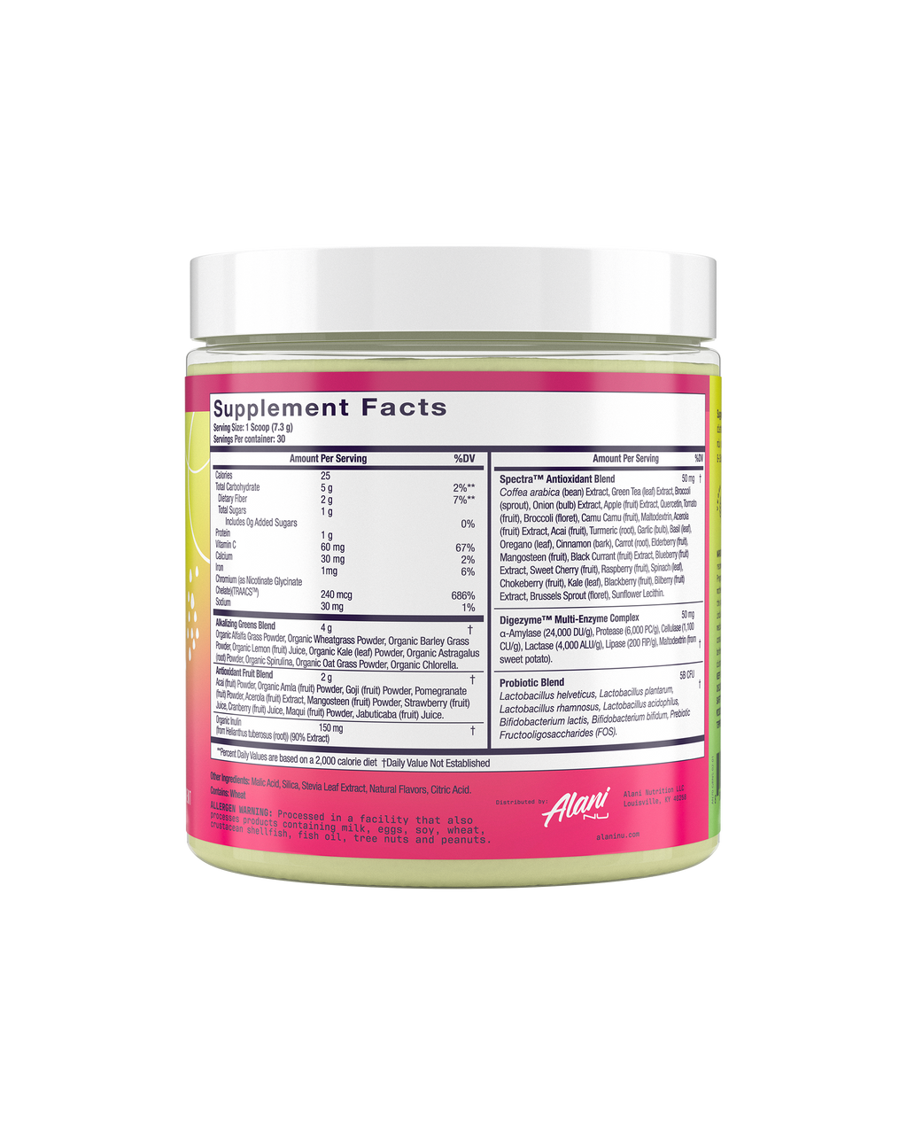 Alani Nu Super Greens - Wild Berry A0 - image 2