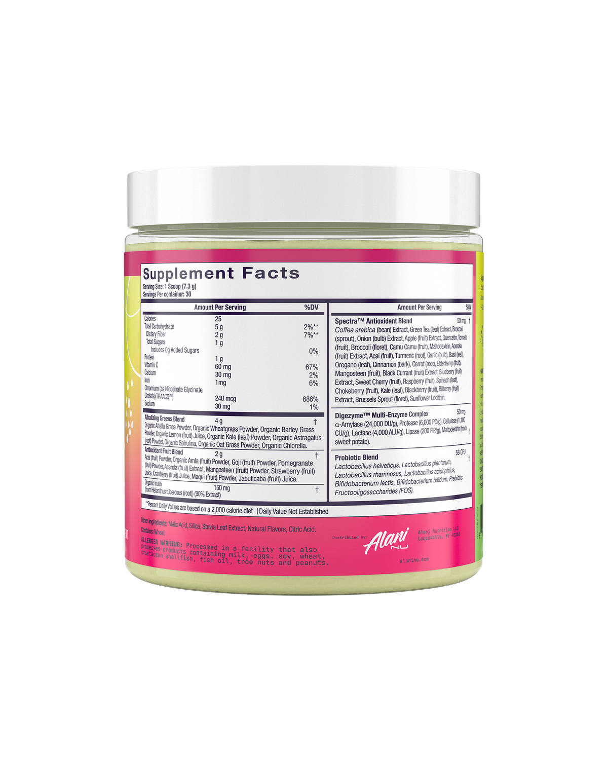 Alani Nu Super Greens - Wild Berry A0 - image 2
