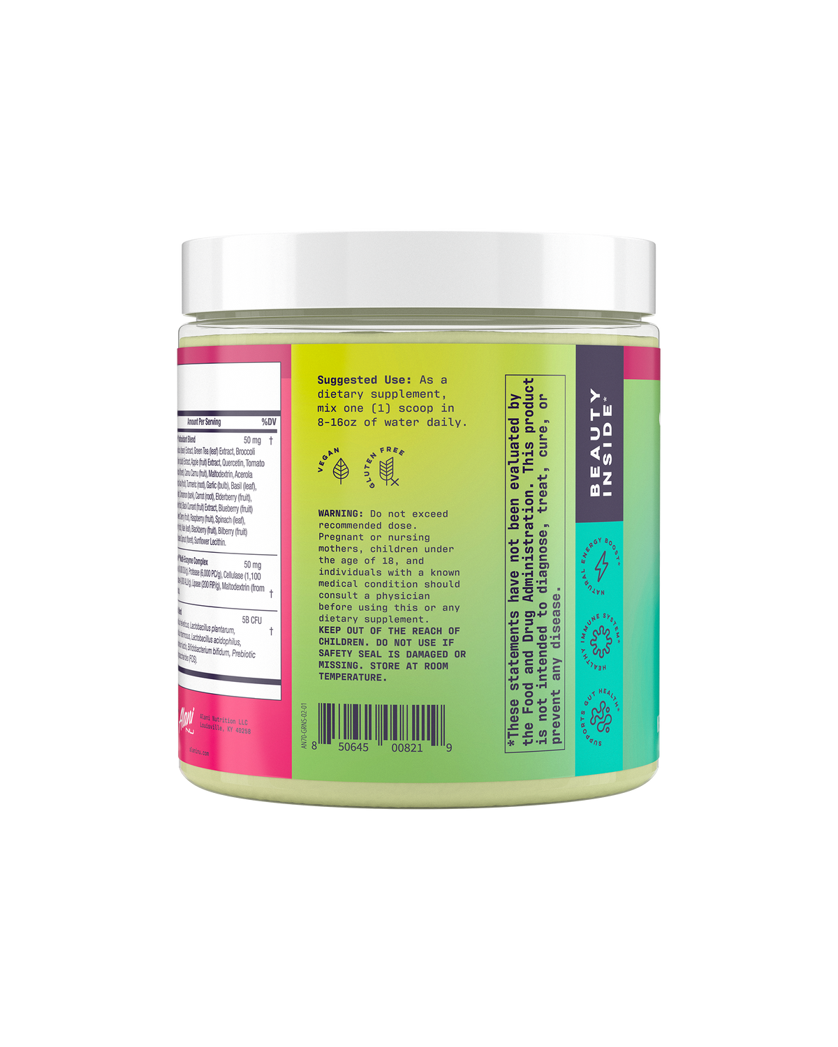Alani Nu Super Greens - Wild Berry A0 - image 3