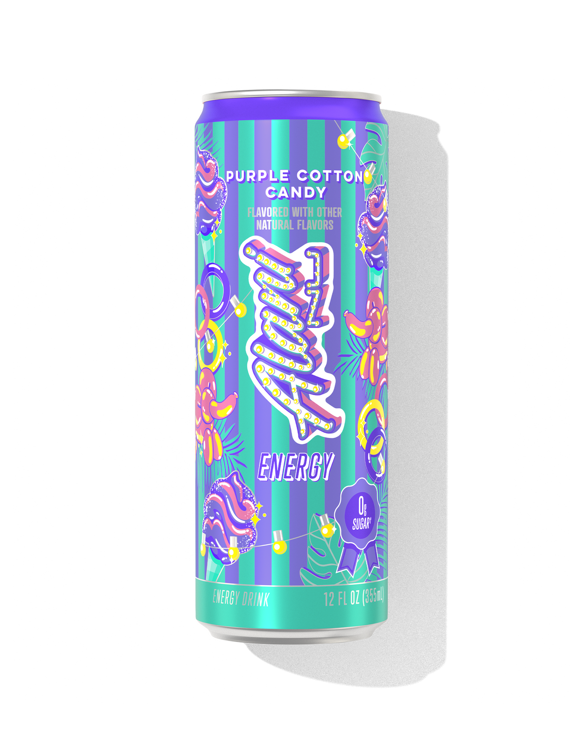 Alani Nu Energy Drink - Purple Cotton Candy J7 - image 1
