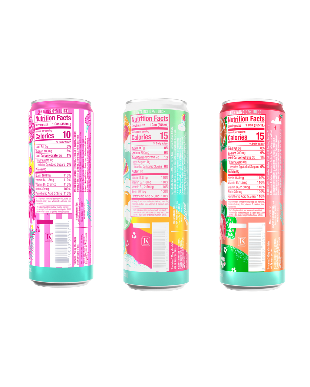 Alani Nu Energy Variety Pack - Dream Trio C0 - image 3