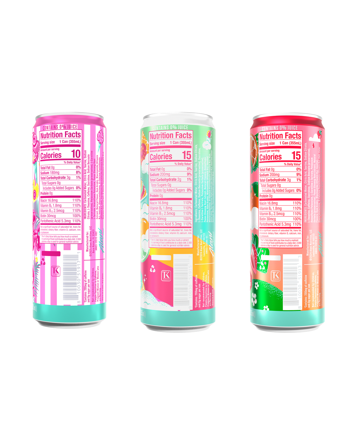 Alani Nu Energy Variety Pack - Dream Trio C0 - image 3