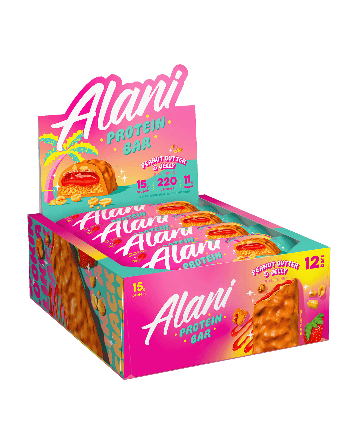 Alani Nu Protein Bar - Peanut Butter & Jelly I0 - image 5