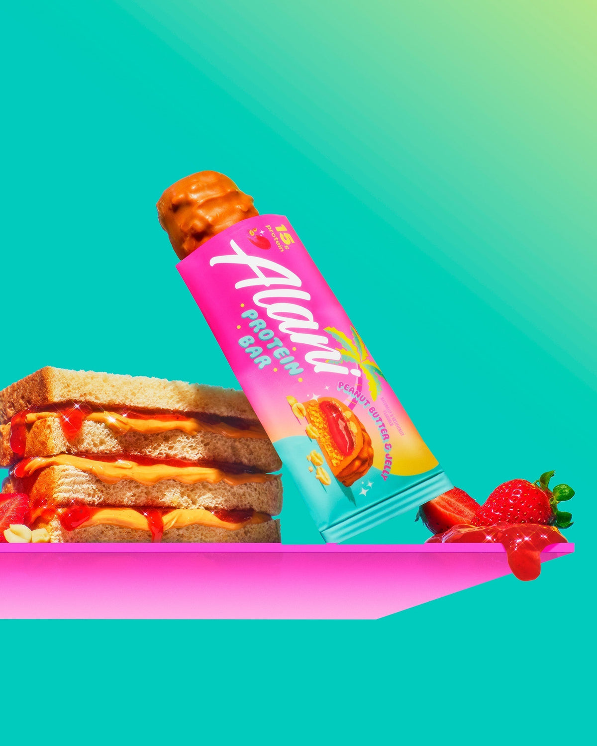 Alani Nu Protein Bar - Peanut Butter & Jelly I0 - image 6
