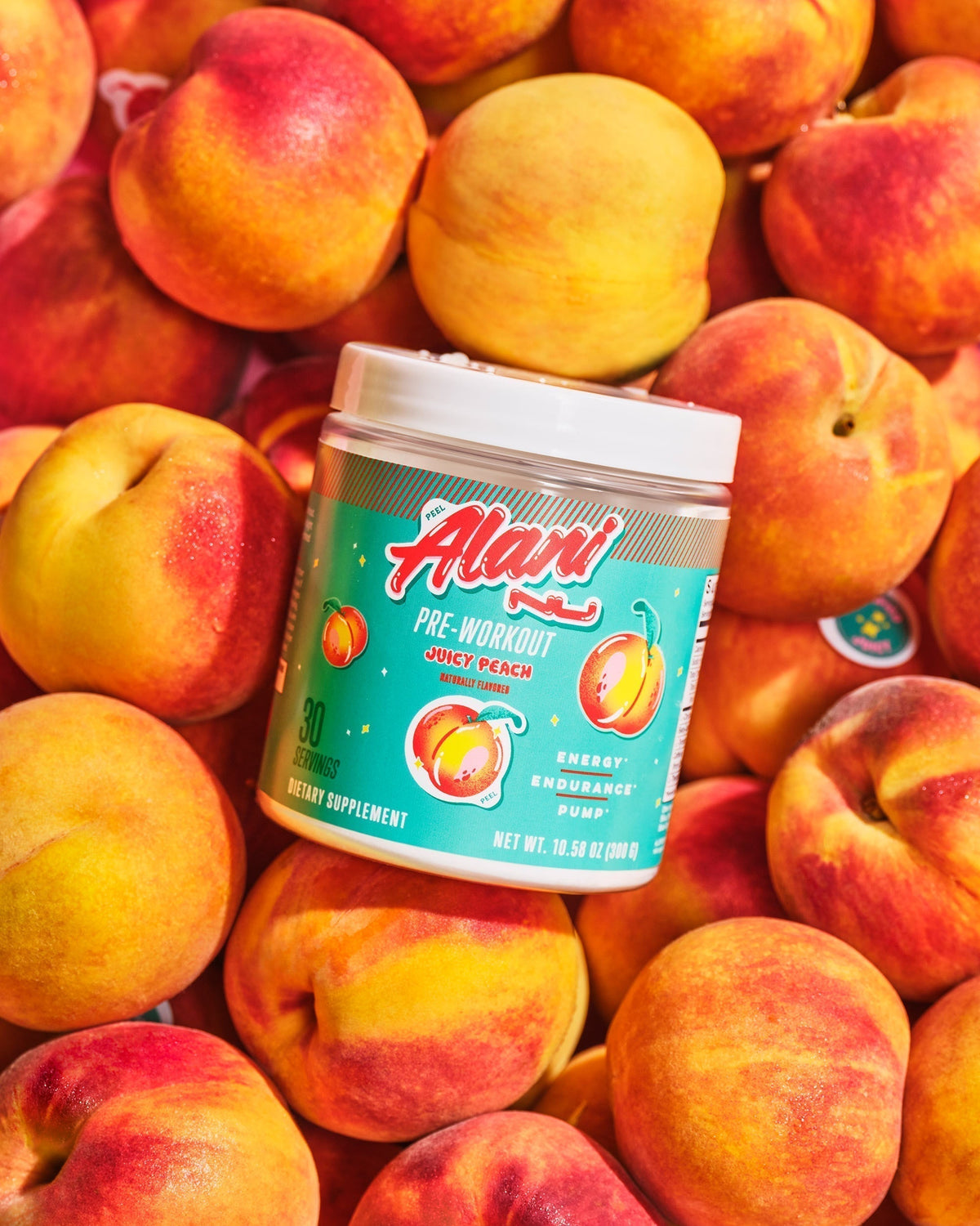 Alani Nu Pre-Workout - Juicy Peach B1 - image 4