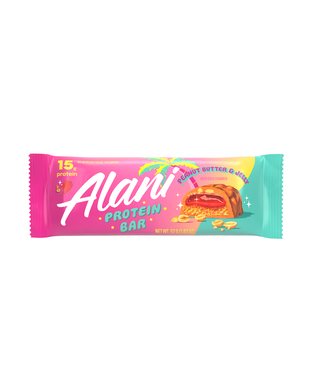 Alani Nu Protein Bar - Peanut Butter & Jelly I0 - image 2