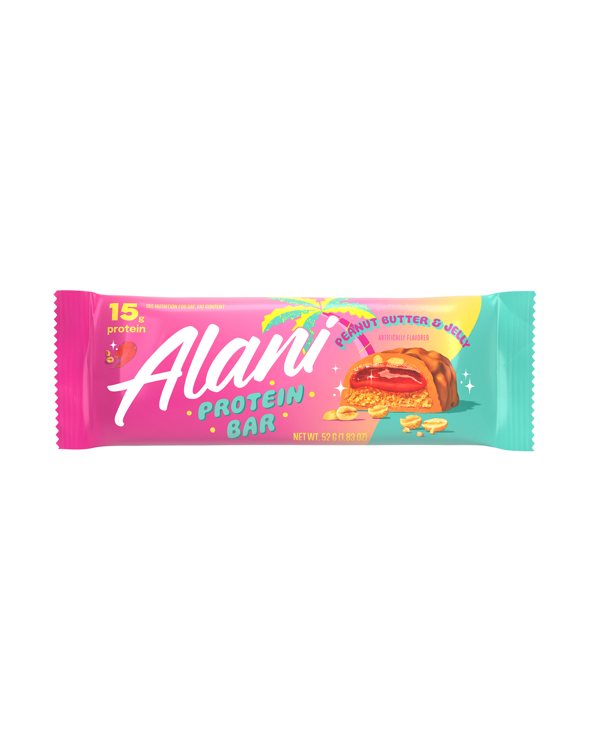 Alani Nu Protein Bar - Peanut Butter & Jelly I0 - image 2