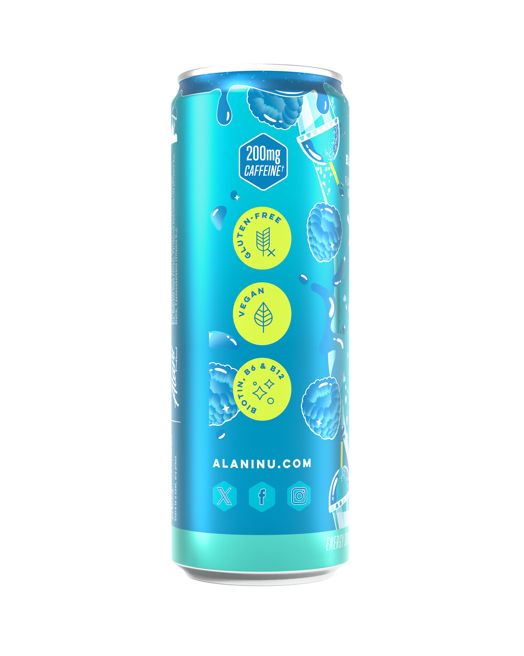 Alani Nu Energy Drink - Blue Slush E1 - image 2