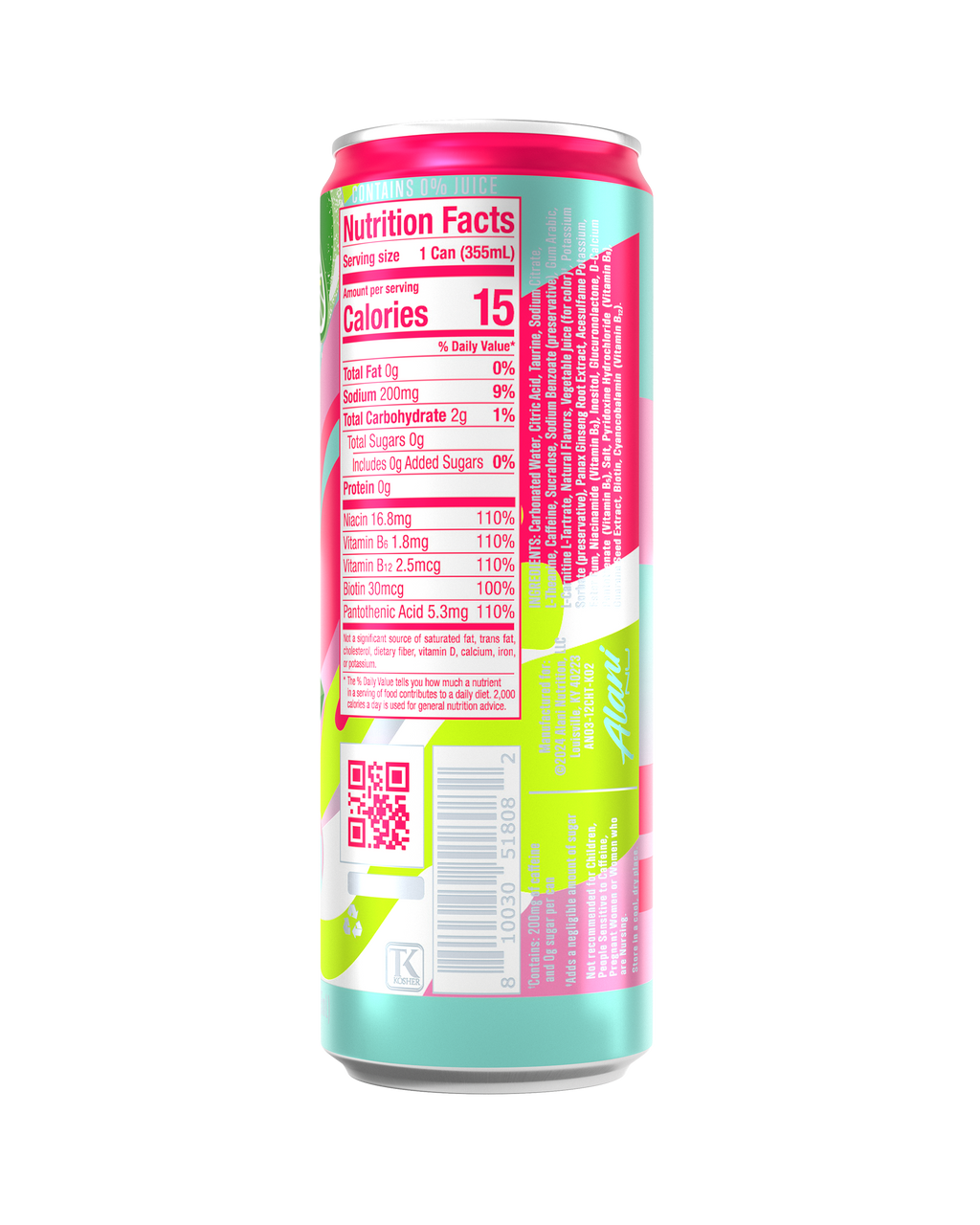 Alani Nu Energy Drink - Cherry Twist T5 - image 3