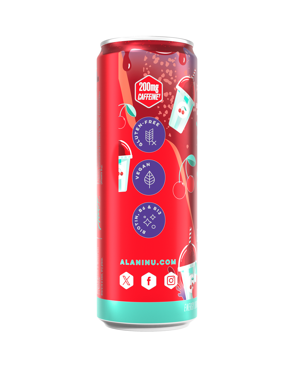 Alani Nu Energy Drink - Cherry Slush S0 - image 2