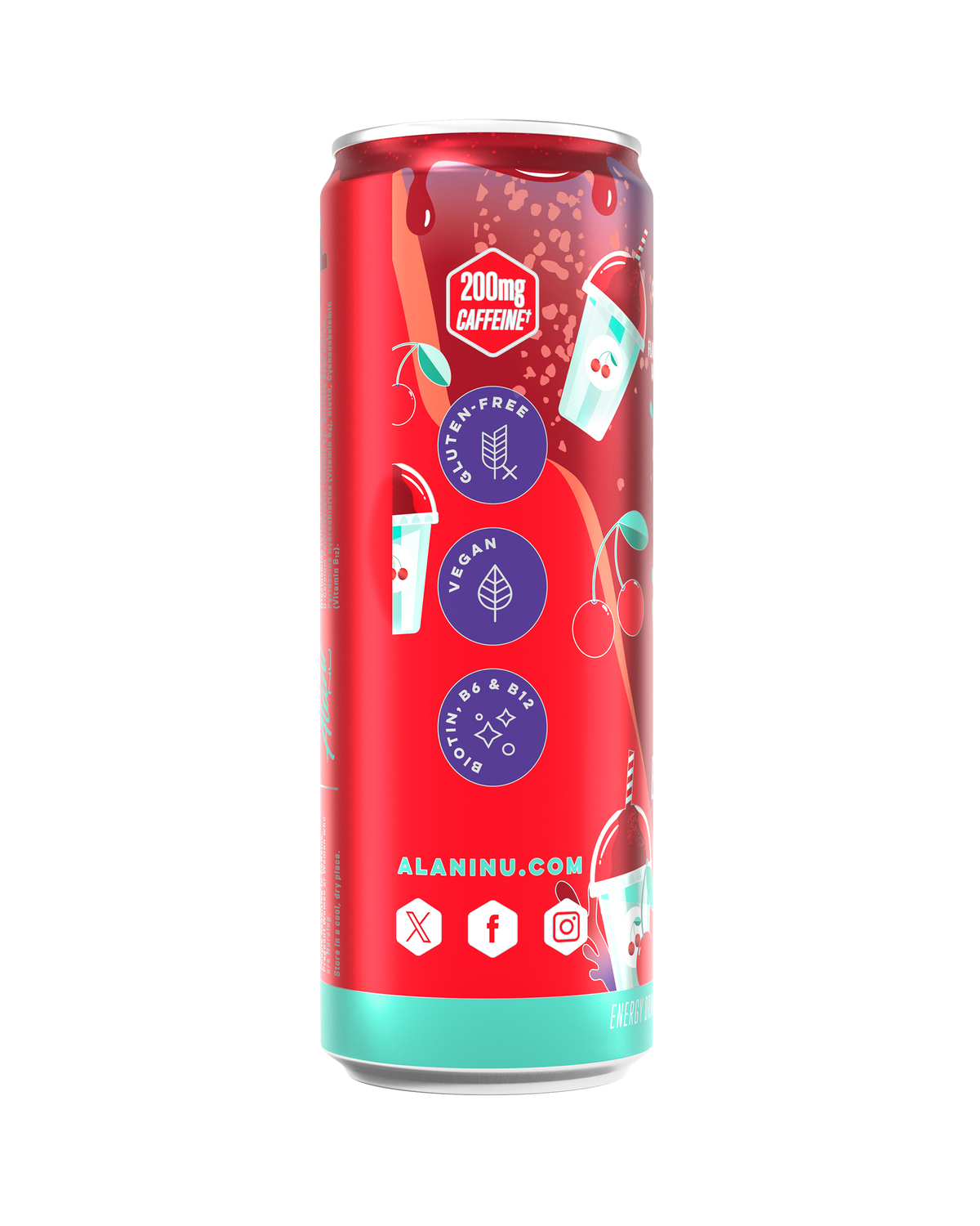 Alani Nu Energy Drink - Cherry Slush S0 - image 2