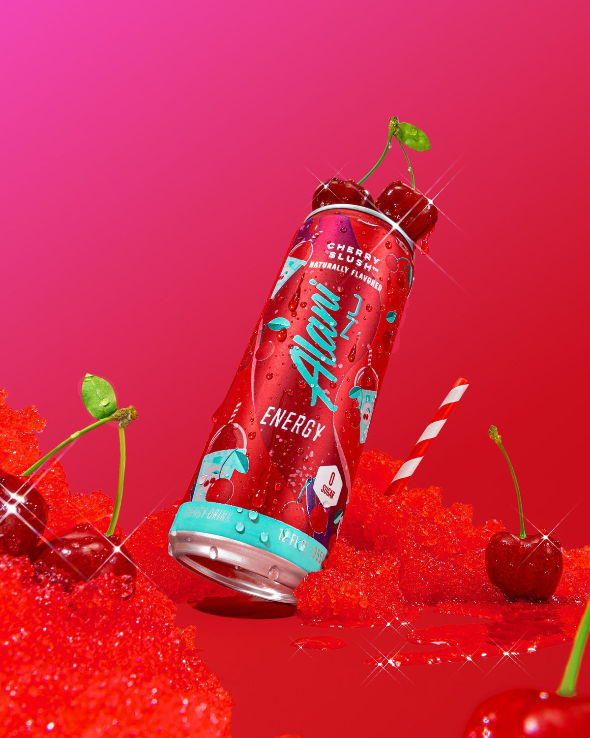 Alani Nu Energy Drink - Cherry Slush S0 - image 4