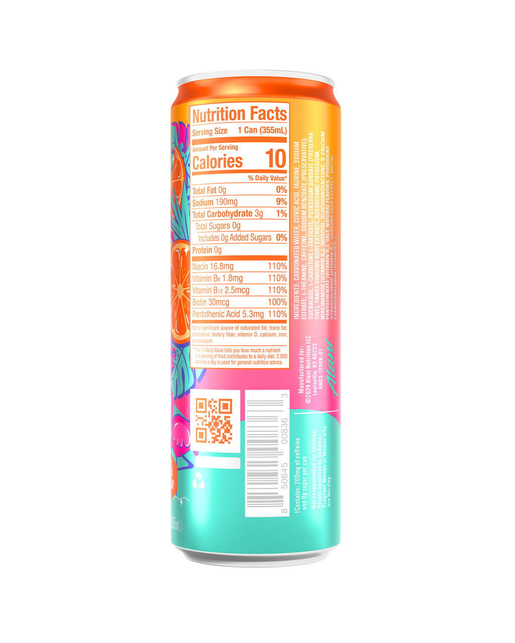 Alani Nu Energy Drink - Orange Kiss L2 - image 3
