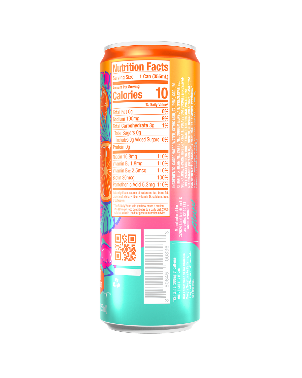 Alani Nu Energy Drink - Orange Kiss L2 - image 3